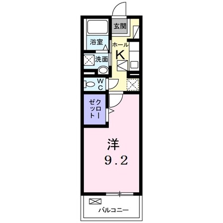 ボナール希央台Ⅲの物件間取画像